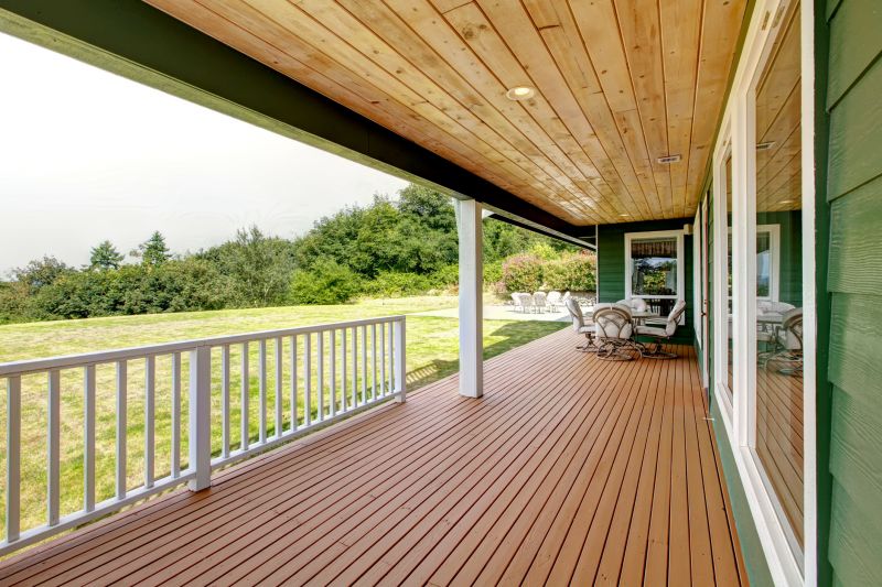 Enclosed Deck Installation detail